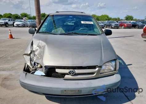 2000 Toyota Sienna Le из США, поврежденный, VIN 4T3ZF13C1YU251134